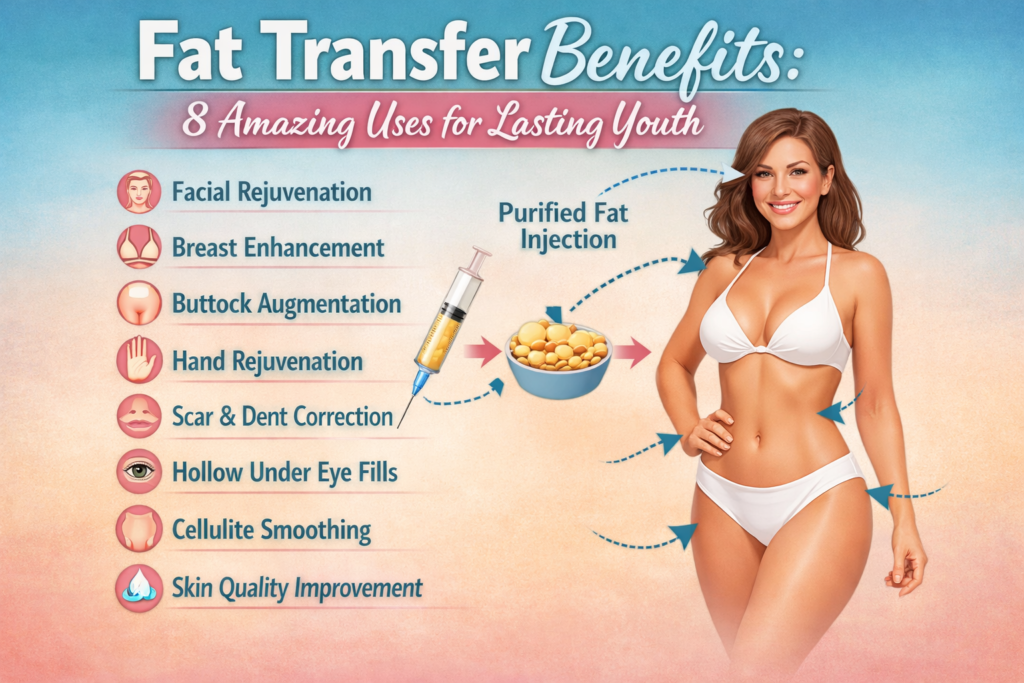 Fat Transfer Benefits: 8 Amazing Uses for Lasting Youth
